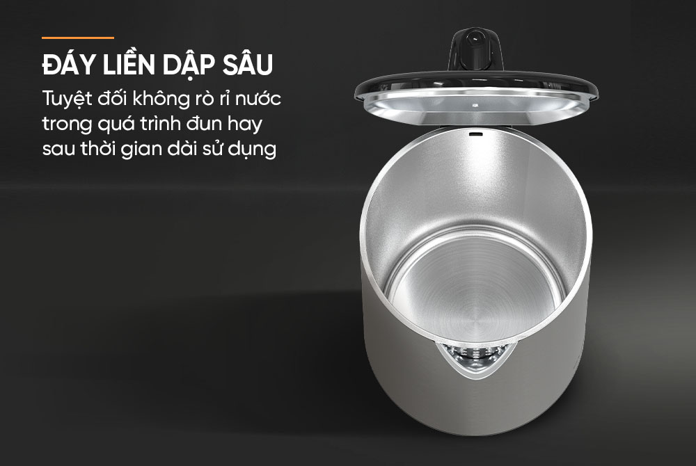 ẤM SIÊU TỐC INOX 2 LỚP 2L SUNHOUSE SHD1396